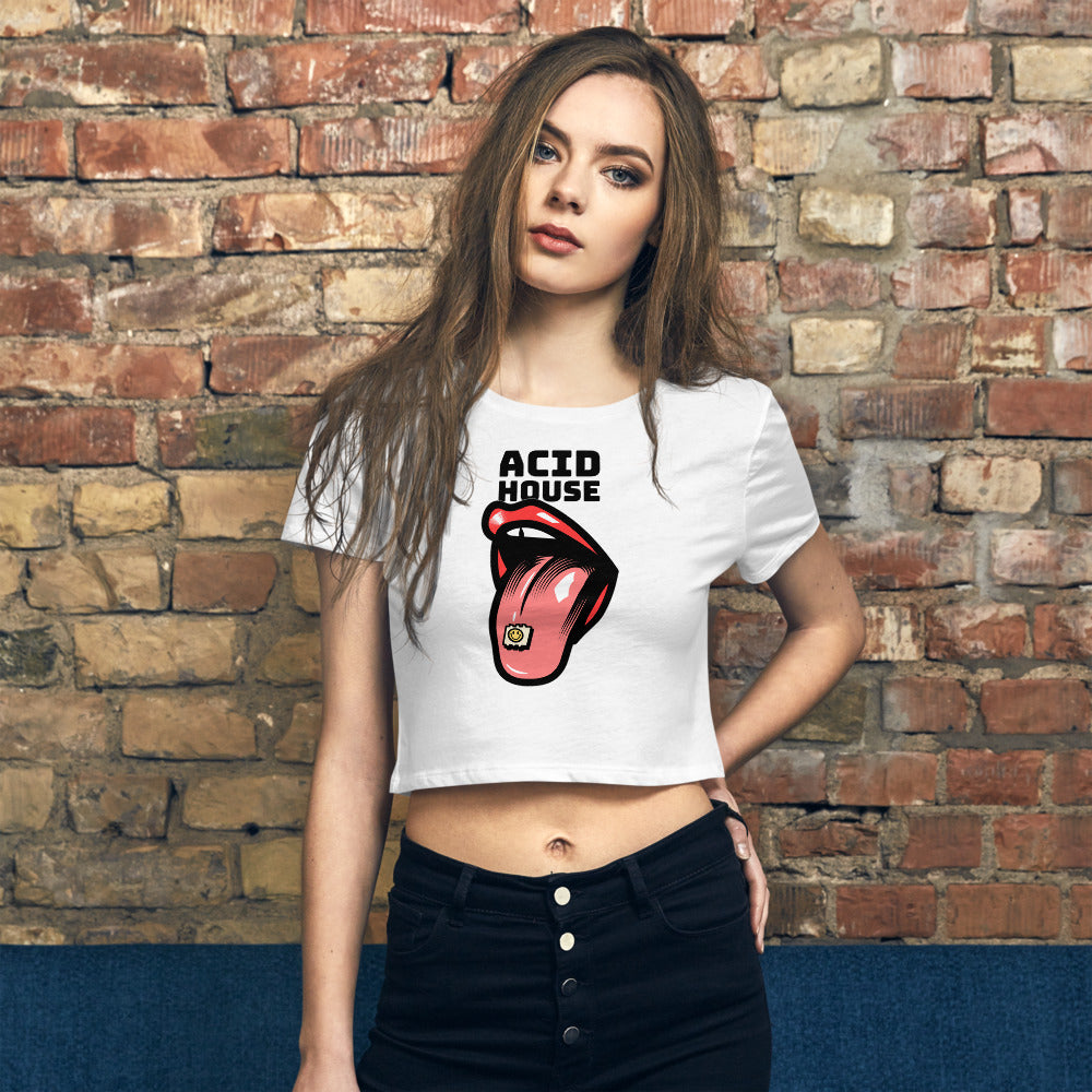 Acid House Women’s Crop Tee
