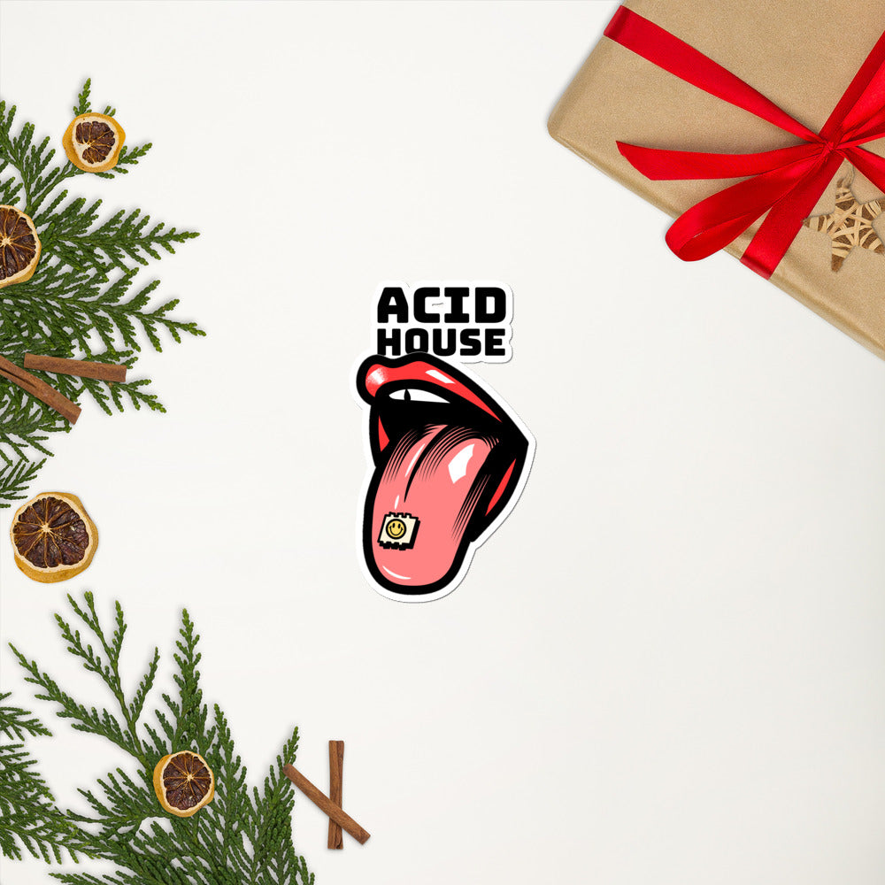 Acid house stickers