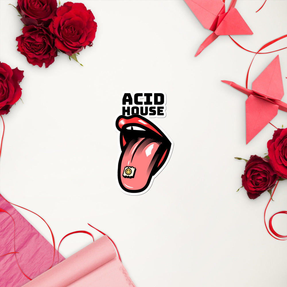 Acid house stickers