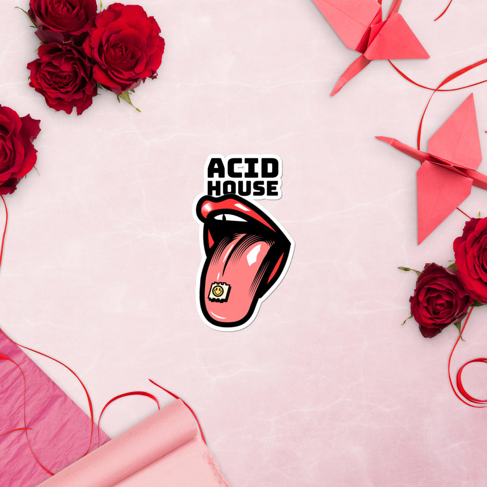 Acid house stickers