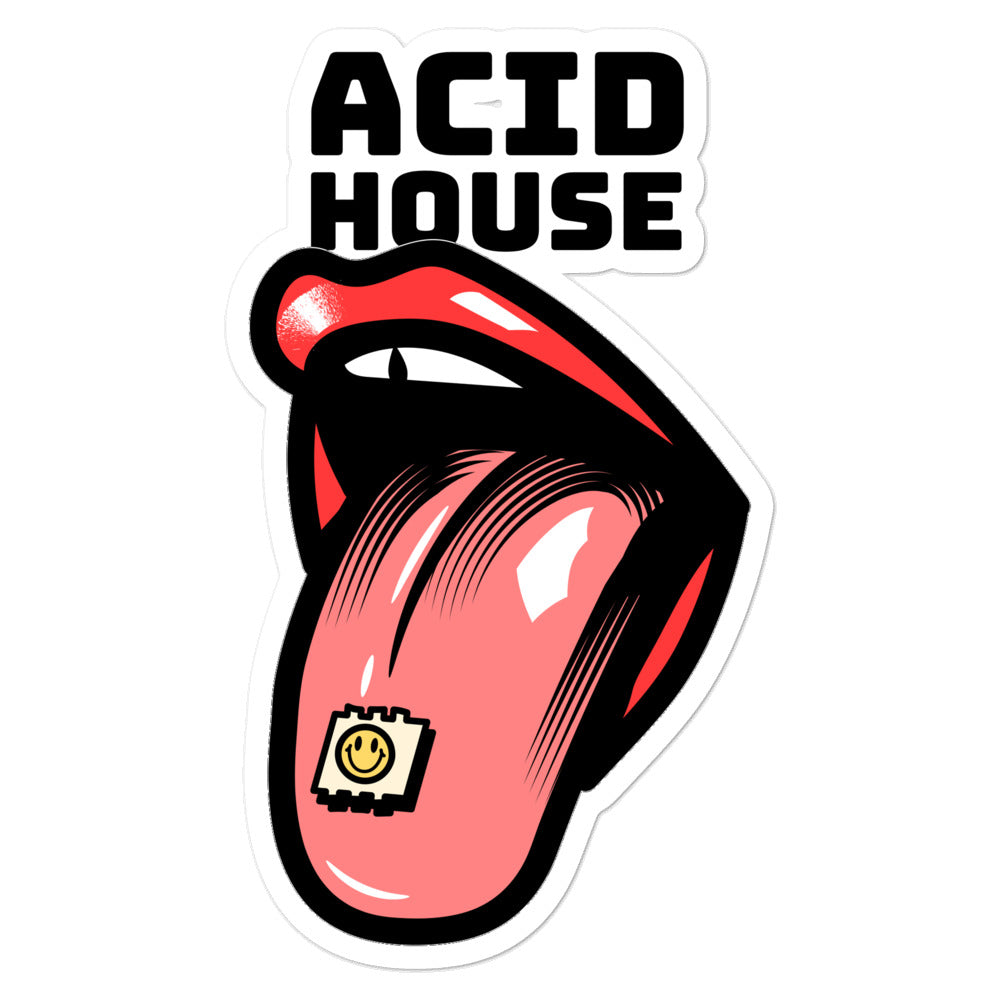 Acid house stickers