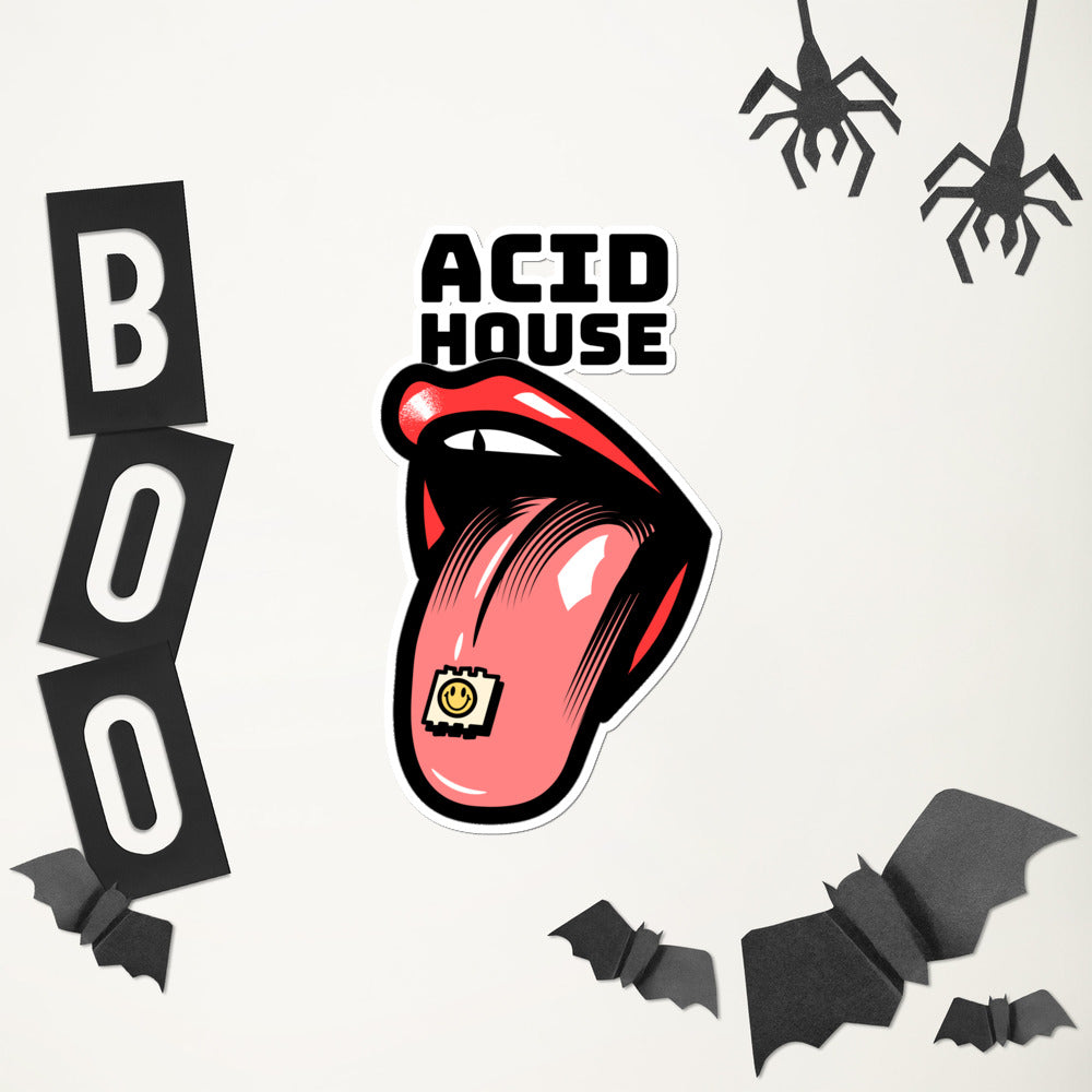 Acid house stickers