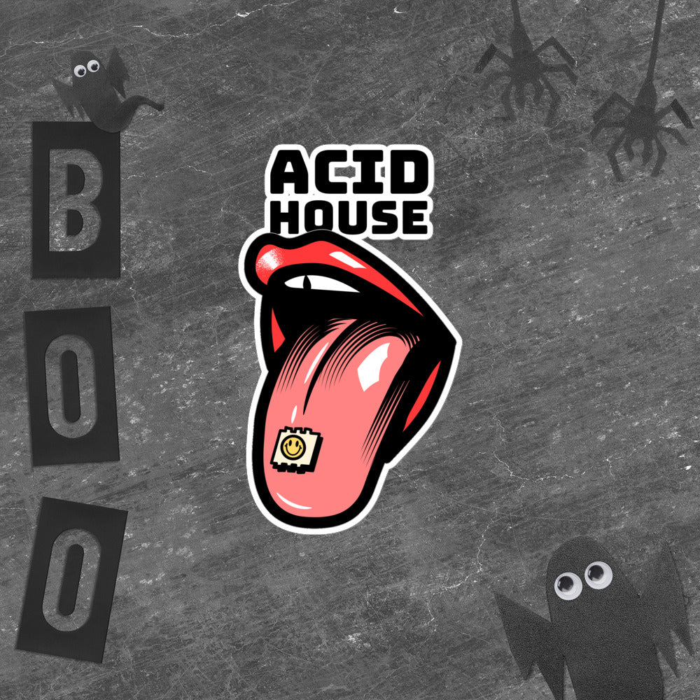 Acid house stickers