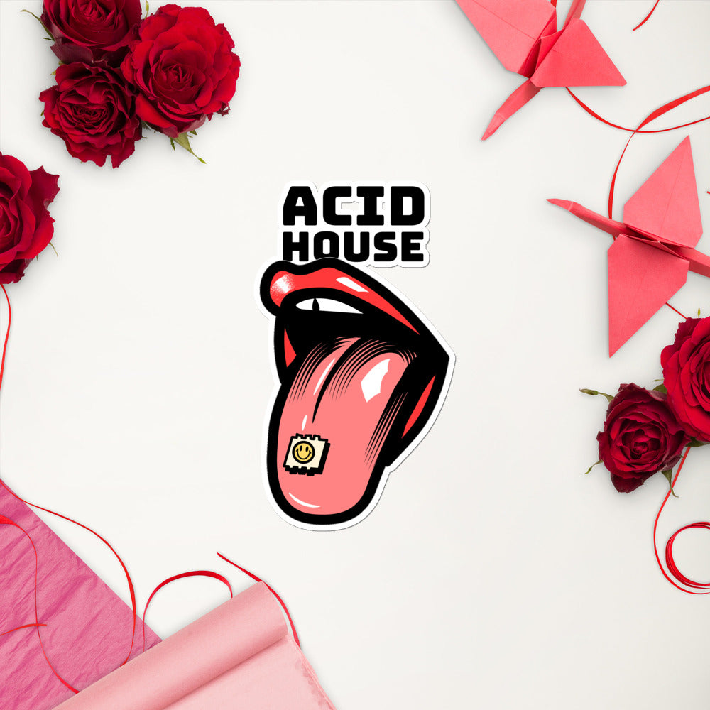 Acid house stickers