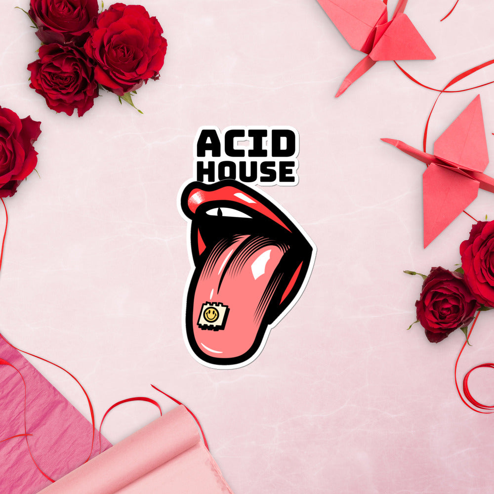 Acid house stickers