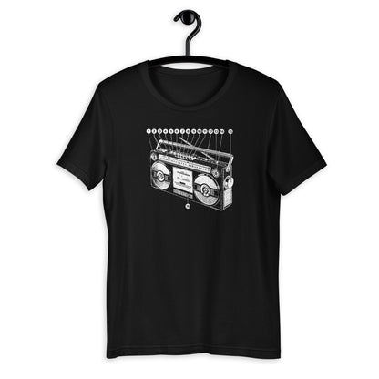 Boombox - Black Unisex T-Shirt